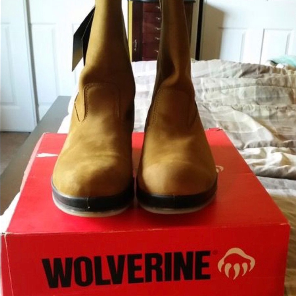 Men’s wolverine work boots